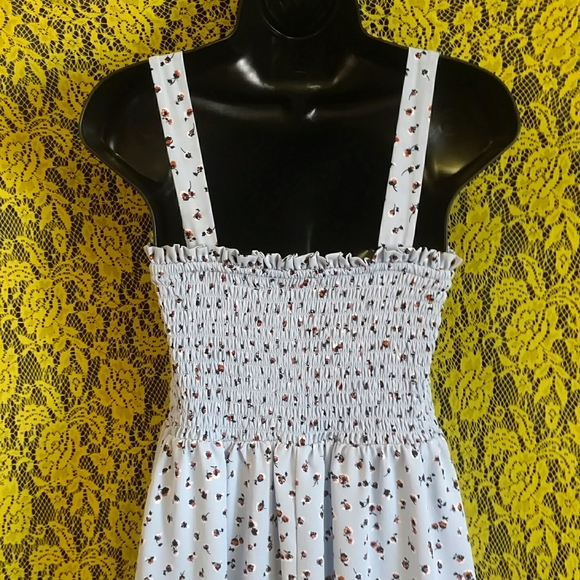 Boho Babydoll Smocked Fit & Flare Tunic - Picture 7 of 7